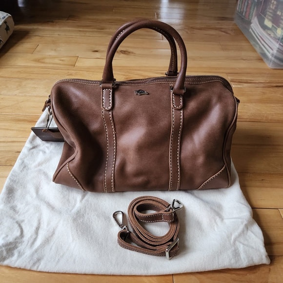 Roots Handbags - Roots Brown Tribe Leather Bag